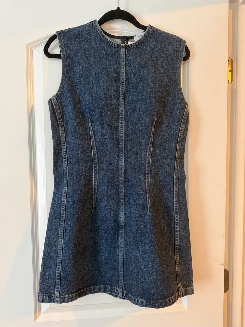 Agolde Dark Indigo Denim Dress with Tag